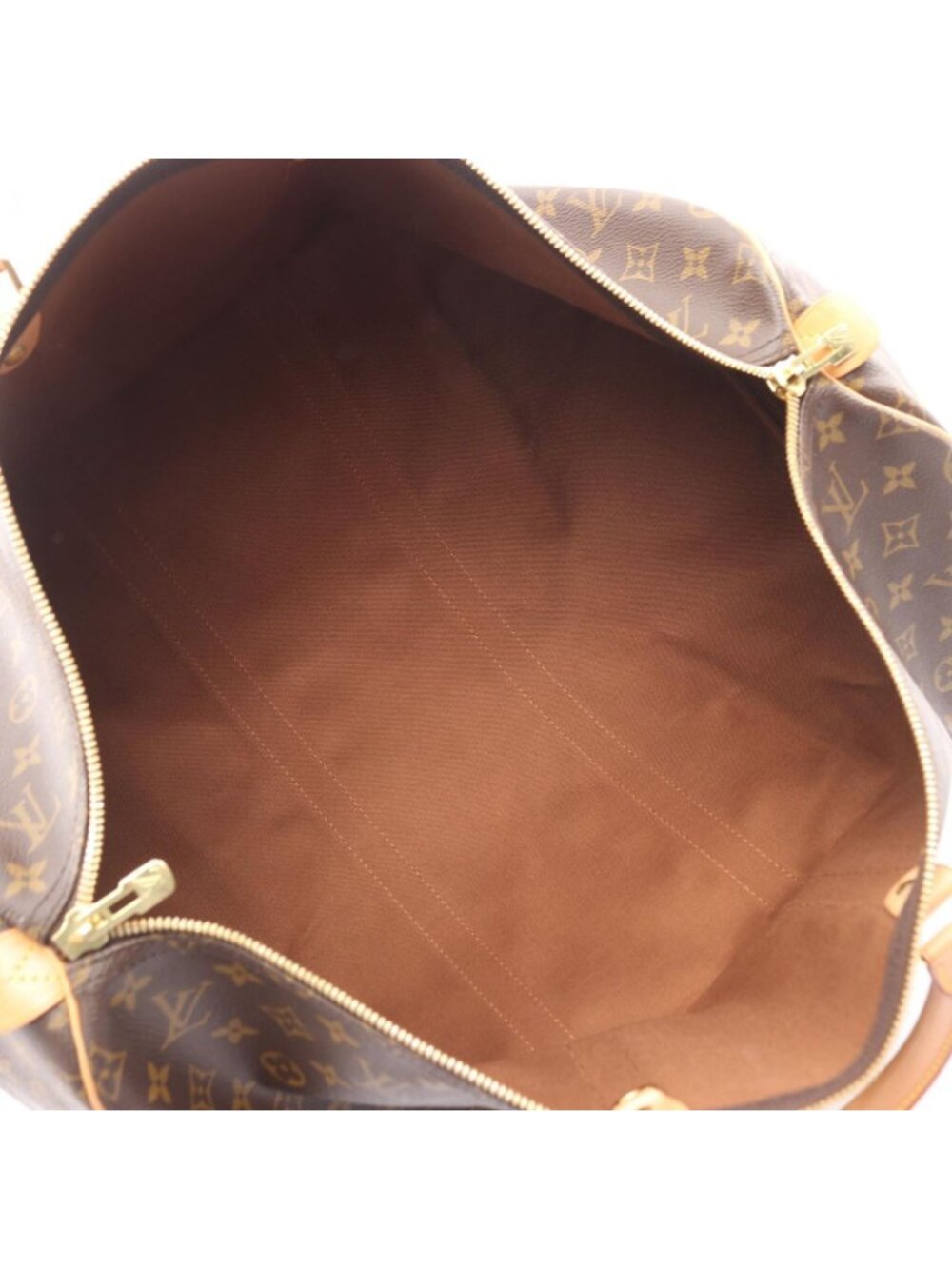 Louis Vuitton Boston Bag Keepall 55 Canvas Leather - Picture 3 of 10